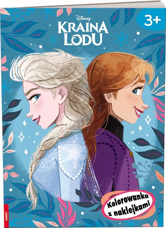 Disney Kraina Lodu. Kolorowanka z naklejkami, praca zbiorowa