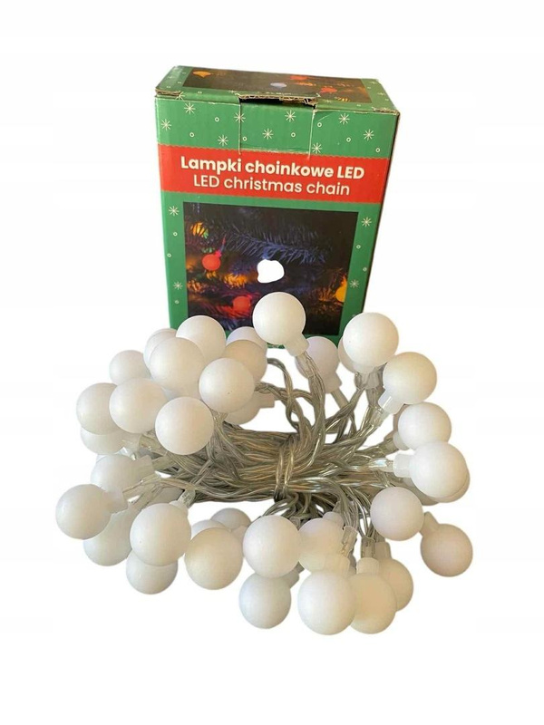 Lampki choinkowe LED multikolor 5,2m