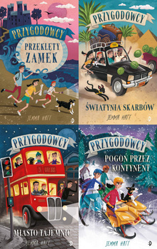 Przygodowcy. Tom 1-4, Jemma Hatt