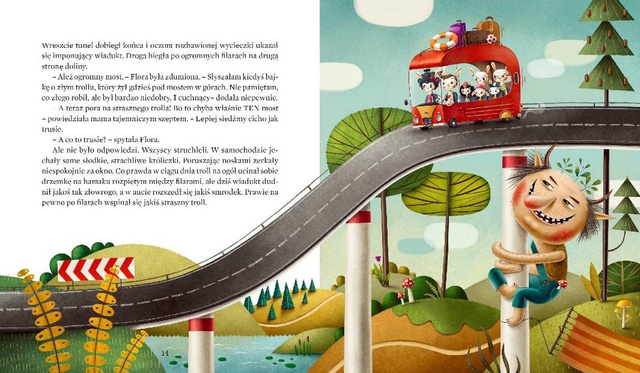 Magiczna podróż Flory, Gabriela Rzepecka