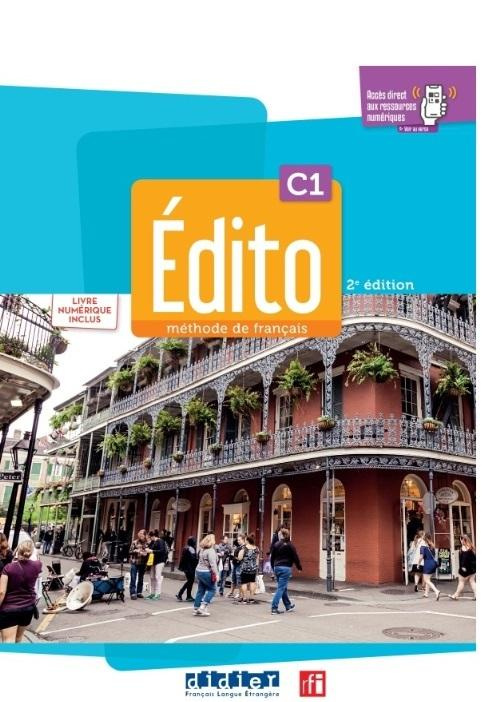 Edito C1 podr. + ćw. + wersja cyfrowa + online, Cecile Pinson