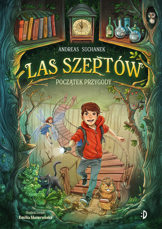 Początek przygody. Las Szeptów, tom 1, Andreas Suchanek