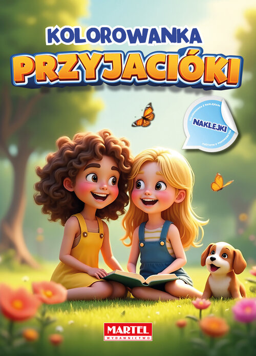 Kolorowanka Przyjaciółki z naklejkami, Maciej Ratajczyk