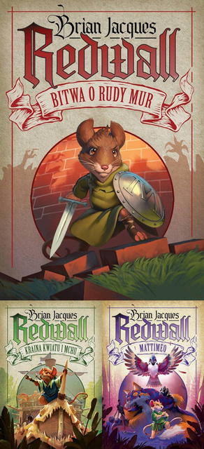 Redwall. Tom 1-3, Brian Jacques