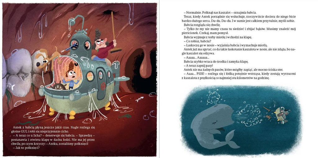 Antek z babcią na dnie morza, Thomas Brunstrøm