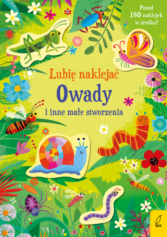Lubię naklejać. Owady i inne małe stworzenia, Sam Smith
