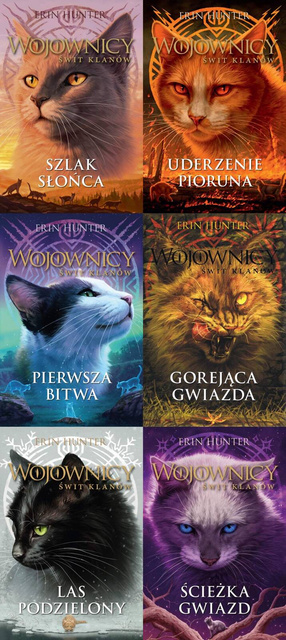 Wojownicy. Świt klanów. Tom 1-6, Erin Hunter