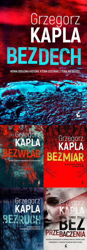 Cykl Podkomisarz Olga Suszczyńska. Tom 1-5, Grzegorz Kapla