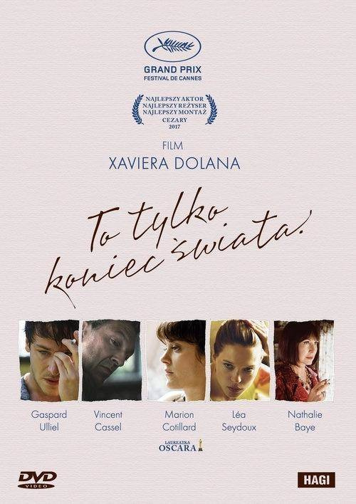 To tylko koniec świata DVD - Xavier Dolan