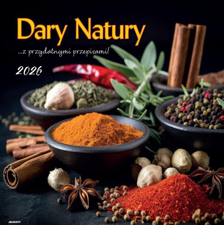 Kalendarz 2026 ścienny albumowy 30x30cm Dary...