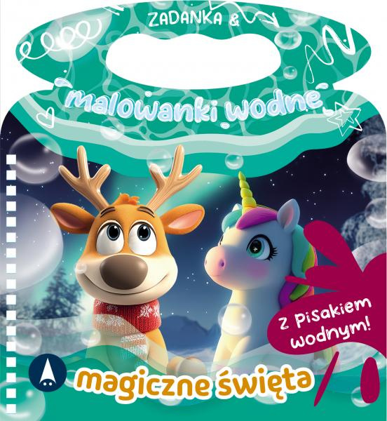 Zadanka i malowanki wodne. Magiczne święta