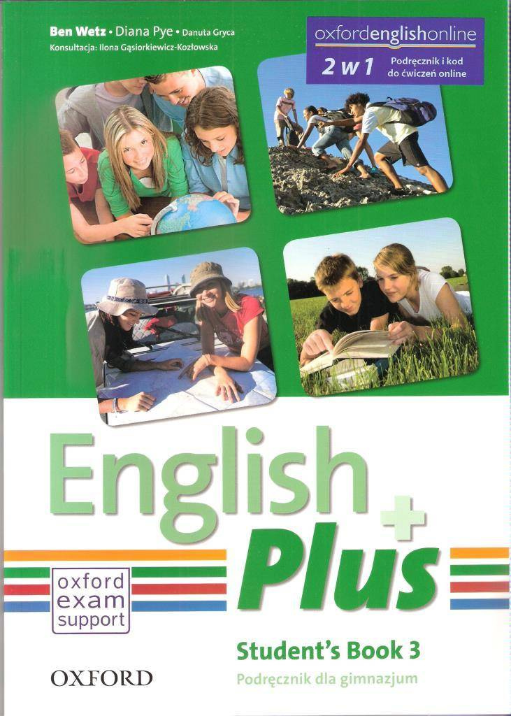 English Plus 3A SB & E-WB OXFORD - Wetz Ben, Pye Diana, Gryca Danuta
