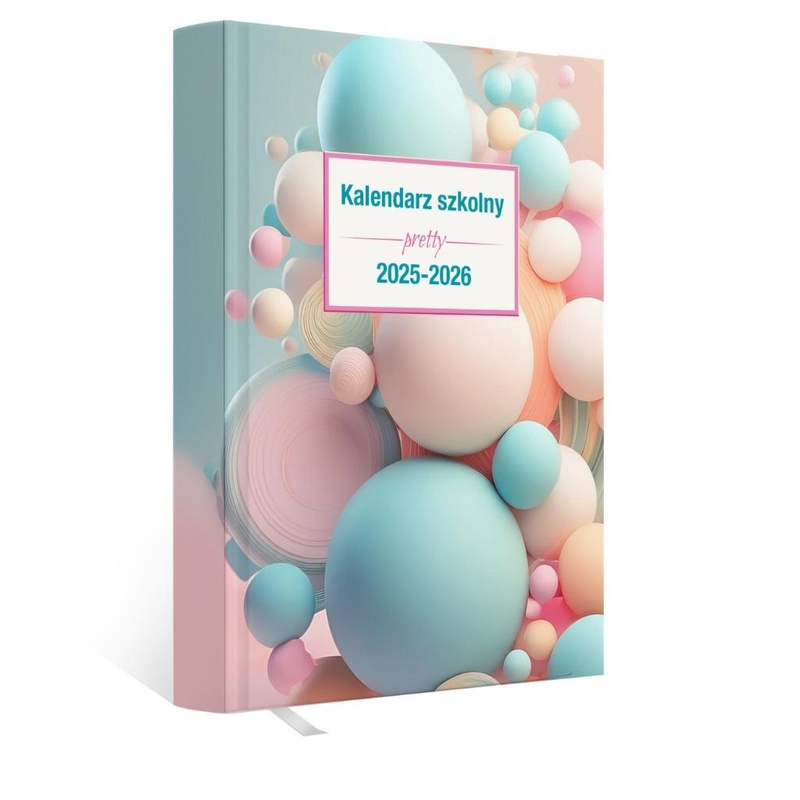 Kalendarz szkolny pretty 2025/2026
