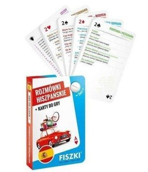 Rozmówki hiszpańskie + karty do gry - Kinga Perczyńska