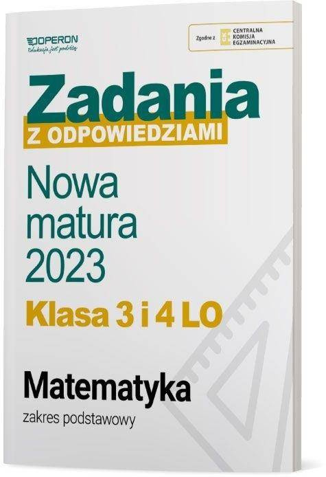 Matura 2023 Matematyka. Zadania z odp. 3-4 kl ZP - praca zbiorowa