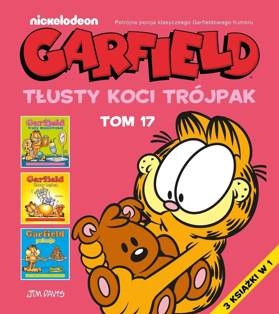 Garfield T.17 Tłusty koci trójpak, Jim Davis