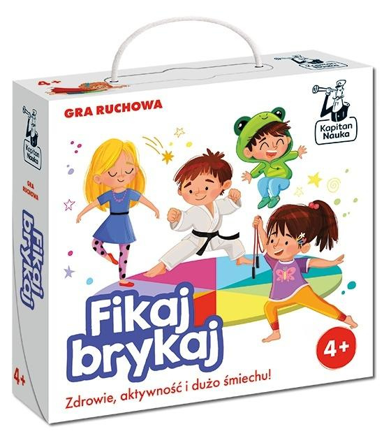 Kapitan Nauka. Fikaj, brykaj. Gra ruchowa, Natalia Berlik