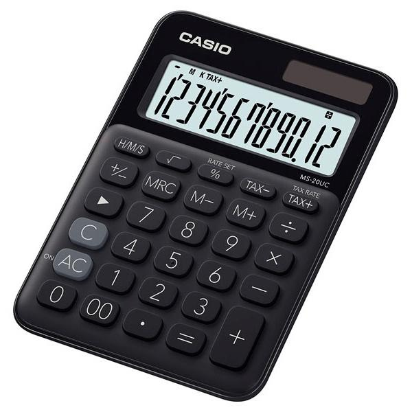 Kalkulator Casio MS-20UC-BK BOX