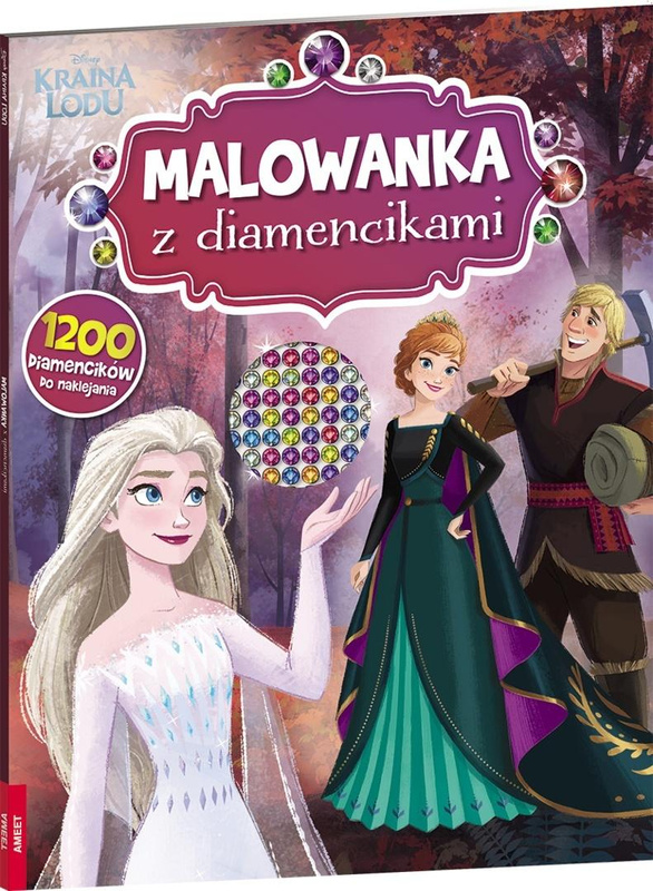 Disney Kraina Lodu. Malowanka z diamencikami, Opracowanie Zbiorowe