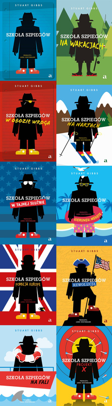 Szkoła szpiegów. Tom 1-10, Stuart Gibbs