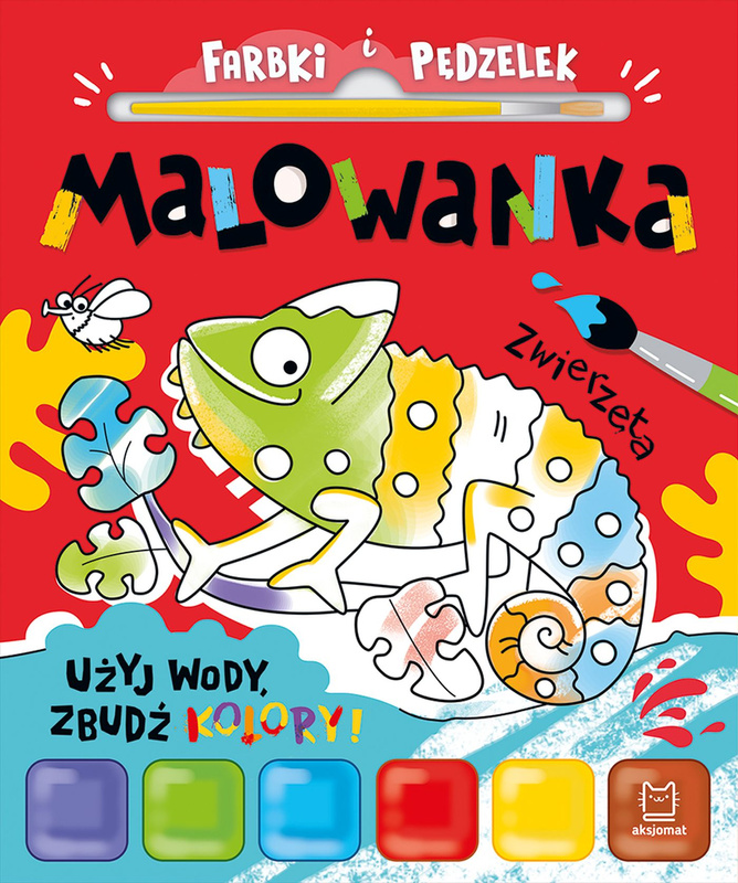 Zwierzęta. Farbki i pędzelek, Anna Podgórska