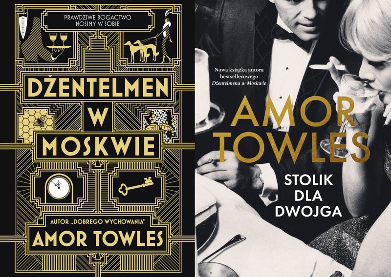 Dżentelmen w Moskwie + Stolik dla dwojga, Amor Towles