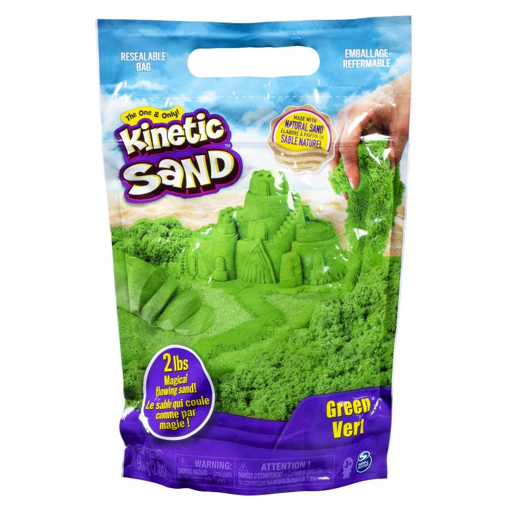 Kinetic Sand - Piasek zielony 900g