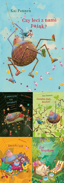 Pająk i mucha. Tom 1-5, Kai Pannen