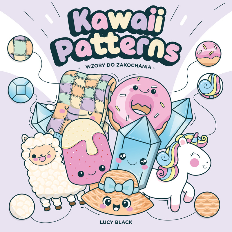 Kawaii Patterns. Kolorowanki do zakochania, Lucy Black