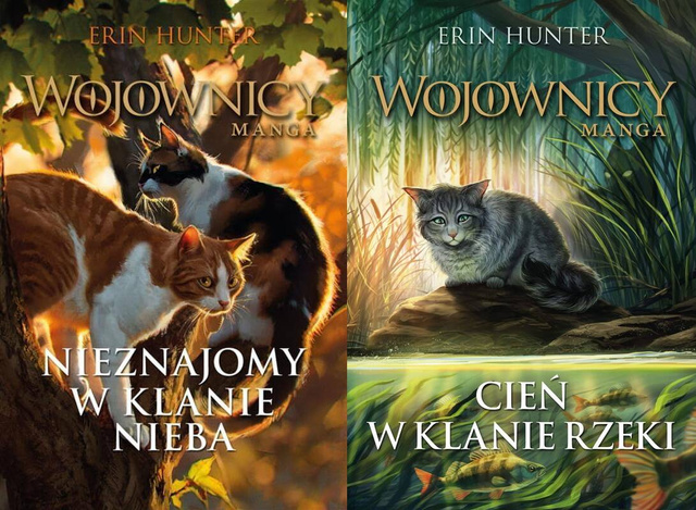 Nieznajomy w Klanie Nieba. Trylogia + Cień w Klanie Rzeki, Erin Hunter