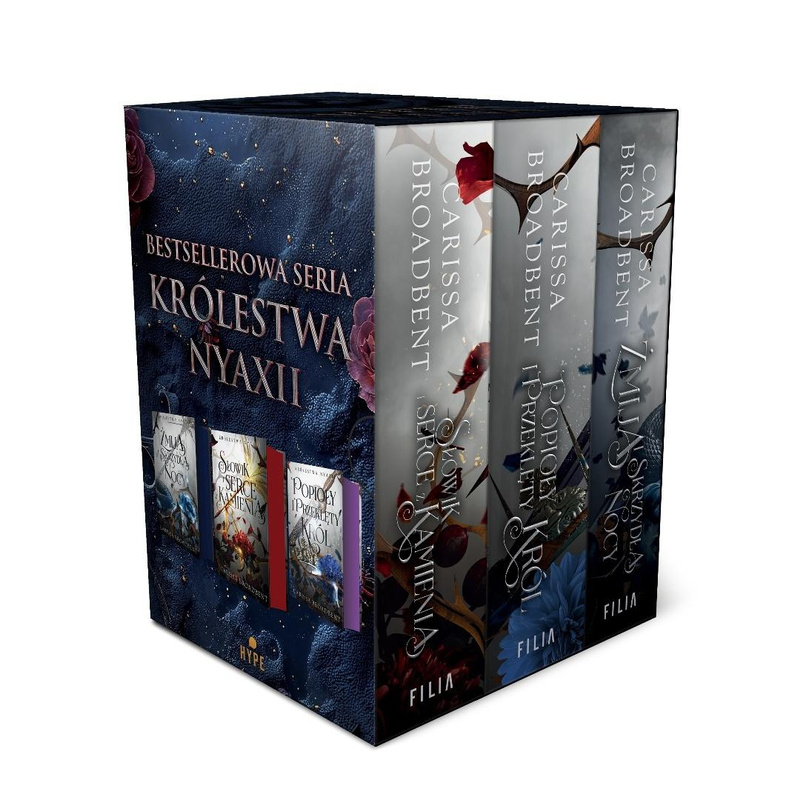 Pakiet: Żmija i skrzydła nocy/ Popioły..., Carissa Broadbent