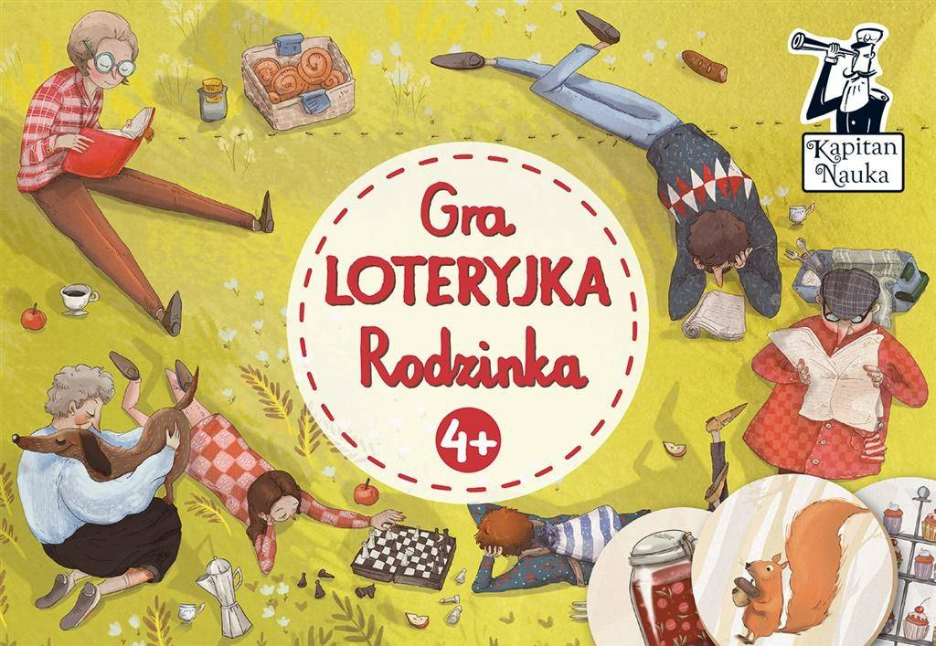 Kapitan Nauka. Gra - Loteryjka Rodzinka 4+