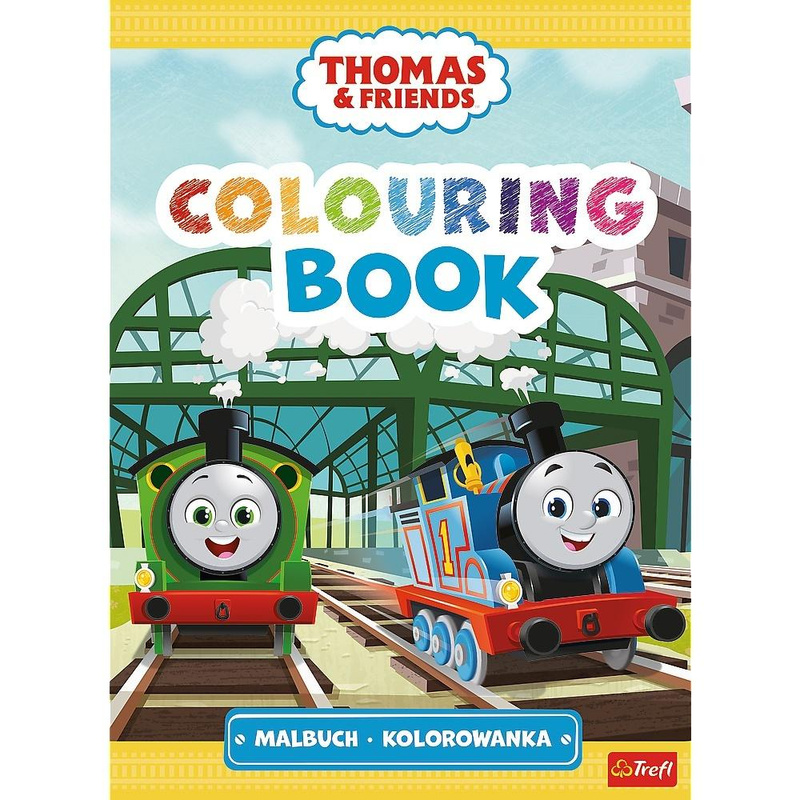 Tomek i Przyjaciele. Kolorowanka. Malbuch