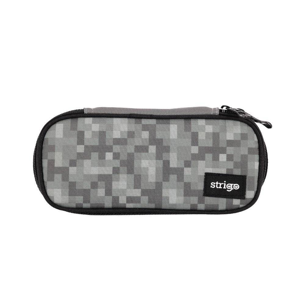 Piórnik szkolny prostokąt Blocks STRIGO