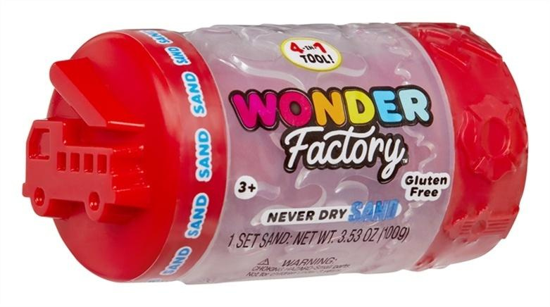 Wonder Factory Never Dry Sand Singles - Red