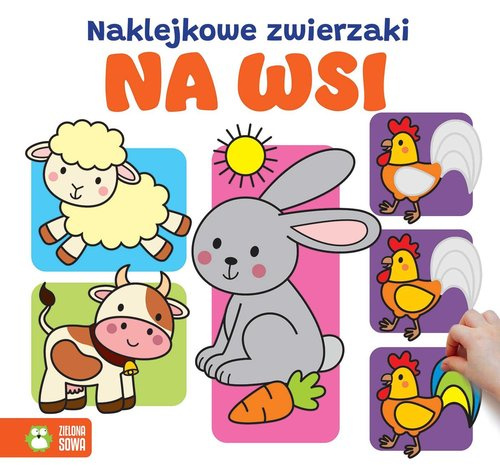Naklejkowe zwierzaki. Na wsi
