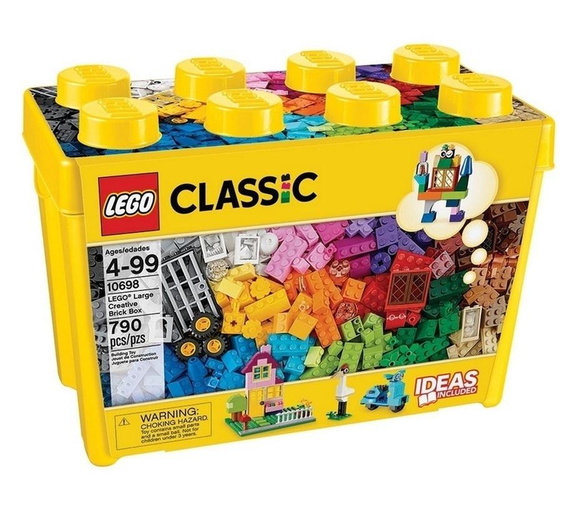 4+, LEGO(R) CLASSIC 10698 Kreatywne klocki duże