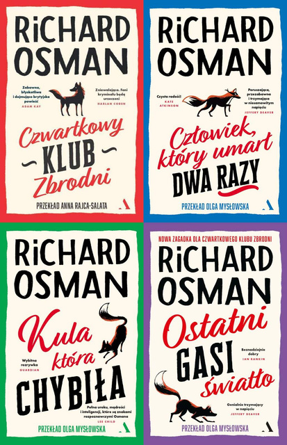 Czwartkowy Klub Zbrodni. Tom 1-4, Richard Osman