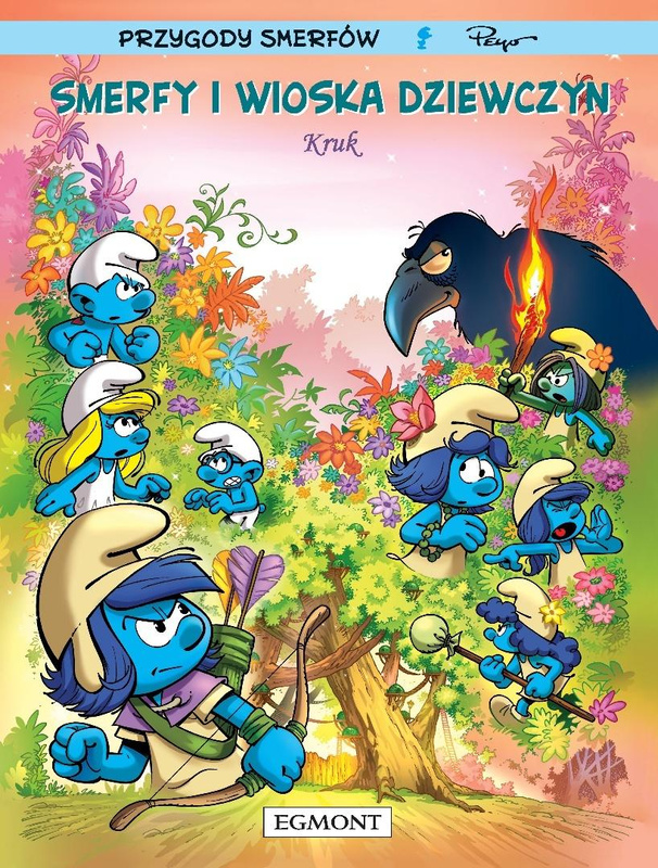 Smerfy i wioska dziewczyn T.3 Kruk, Luc Parthoens