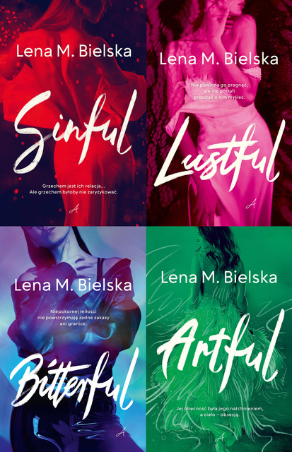 Seria sensualna. Tom 1-4, Lena M. Bielska