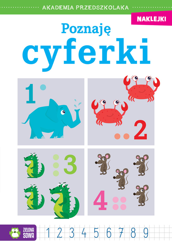 Poznaję cyferki. Akademia przedszkolaka, Opracowanie zbiorowe