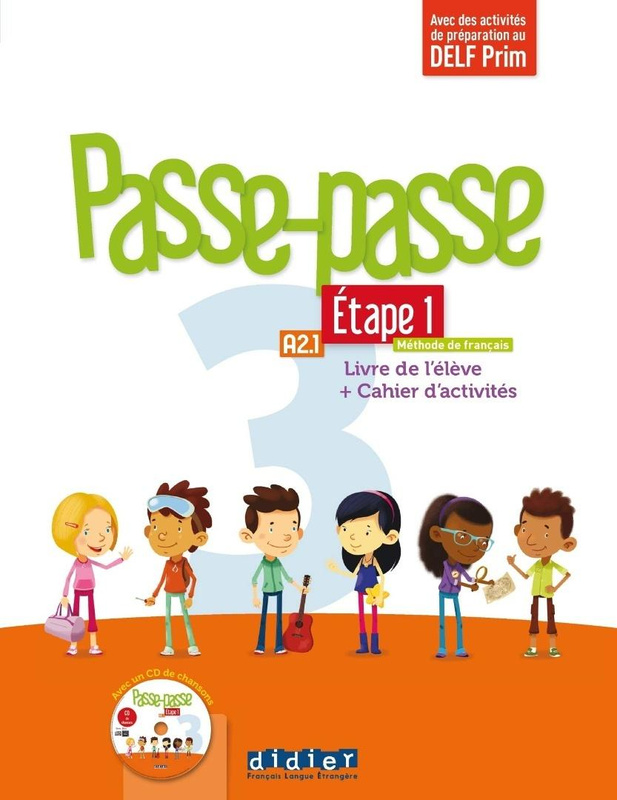 Passe-Passe 3 etape 1 podręcznik + ćwiczenia + CD, Laurent Pozzana