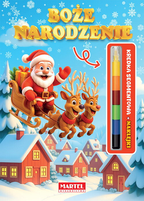 Modułowa kredka. Boże Narodzenie z naklejkami, Wiktoria kohnke