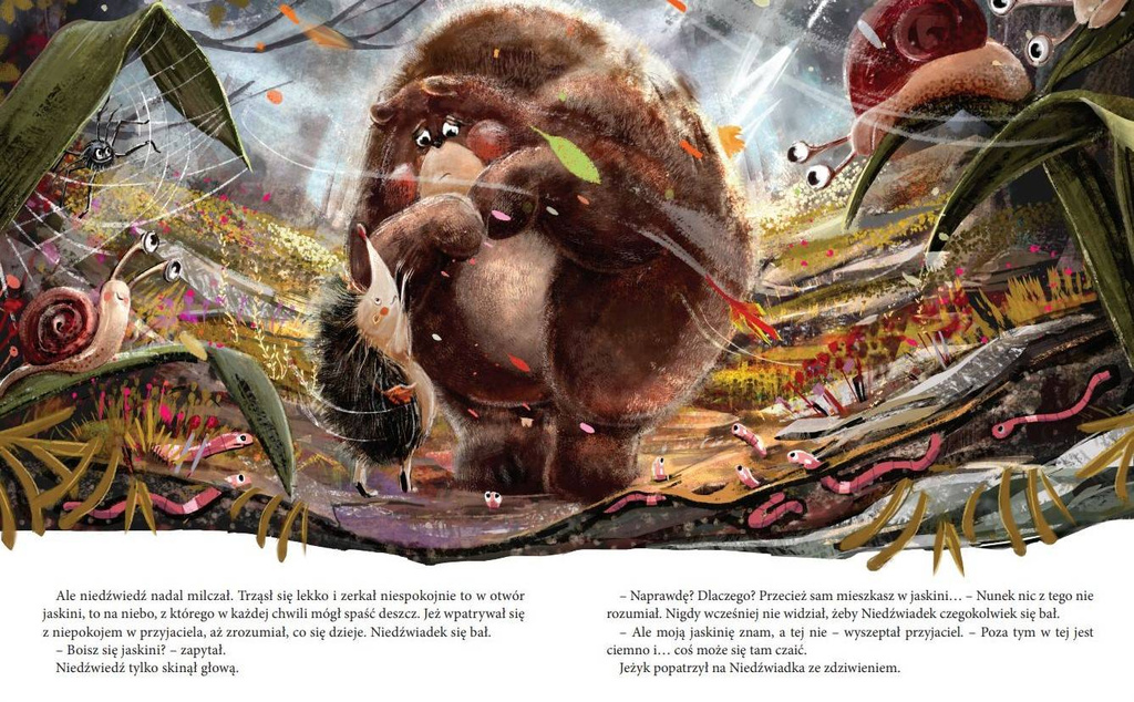 Niedźwiadek się boi, Monika Kamińska