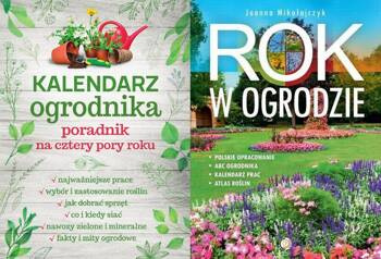 Kalendarz ogrodnika (twarda oprawa) + Rok w ogrodzie