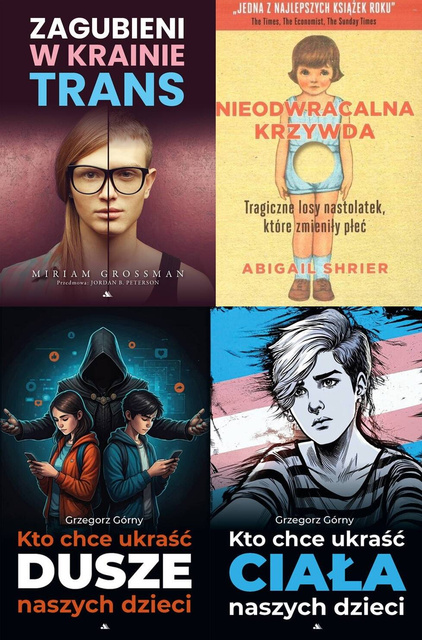 Zagubieni w krainie trans PAKIET 4 książek