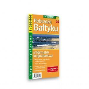 Mapa Turs. Pobrzeże Bałtyku DEMART - Praca zbiorowa