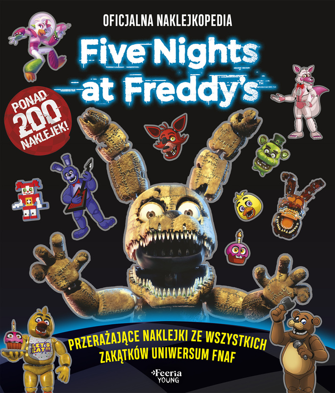 Naklejkopedia. Five Nights at Freddy's, Cawthon Scott