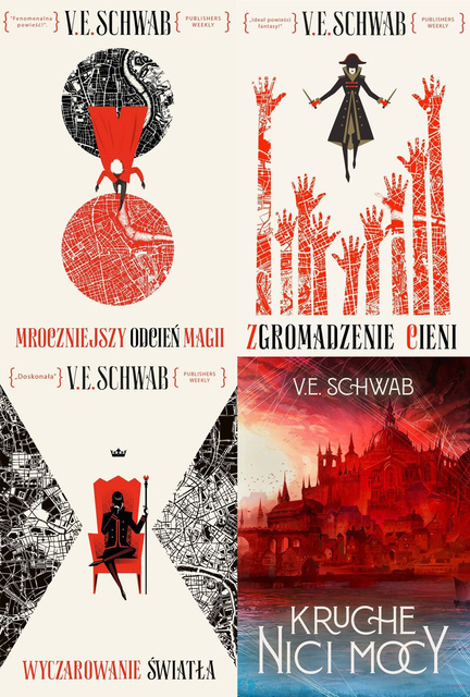 Odcienie magii. Tom 1-4, V.E. Schwab