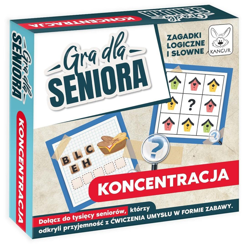Gra dla Seniora. Koncentracja
